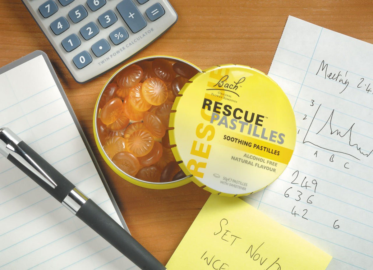 RESCUE Pastilles Orange Elderflower Stress Relief - 35 Count - image 4