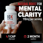 10X Health Neuro Medulla Brain Supplement for Memory and Focus - 60 Capsules - image 6