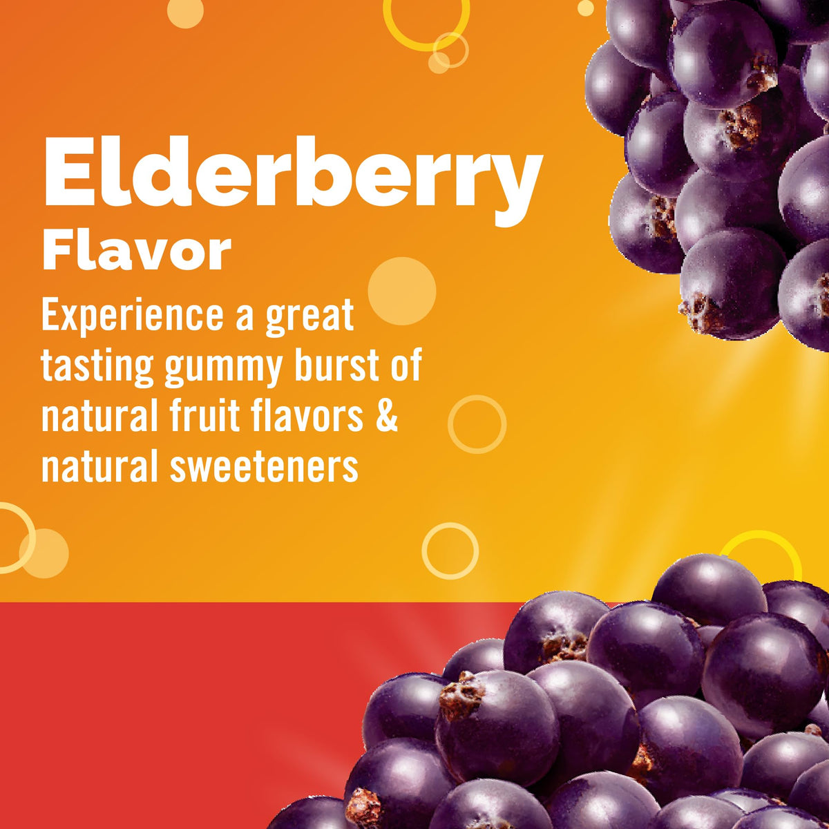 Emergen-C Elderberry Vitamin C Gummies Immune Support - 36 Gummies - image 3