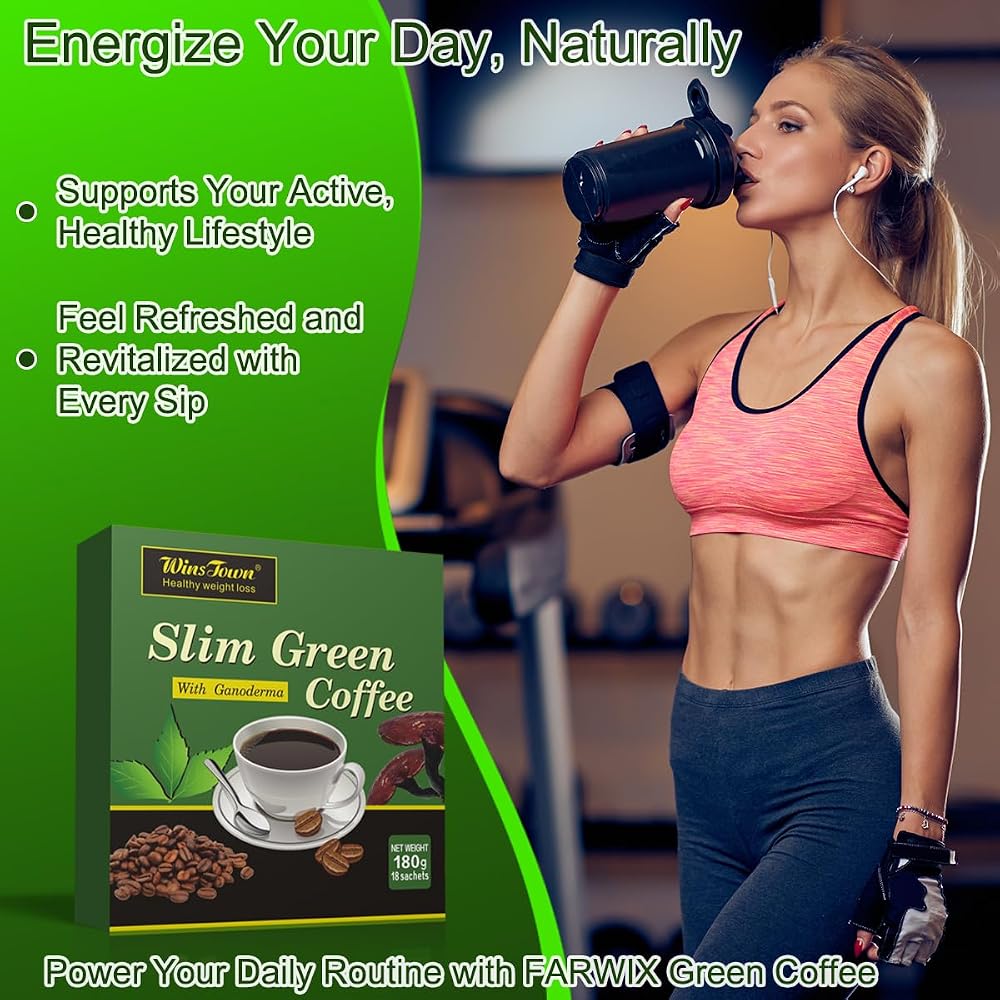 FARWIX Green Coffee Bean Extract Powder - 18 Sachets - image 5
