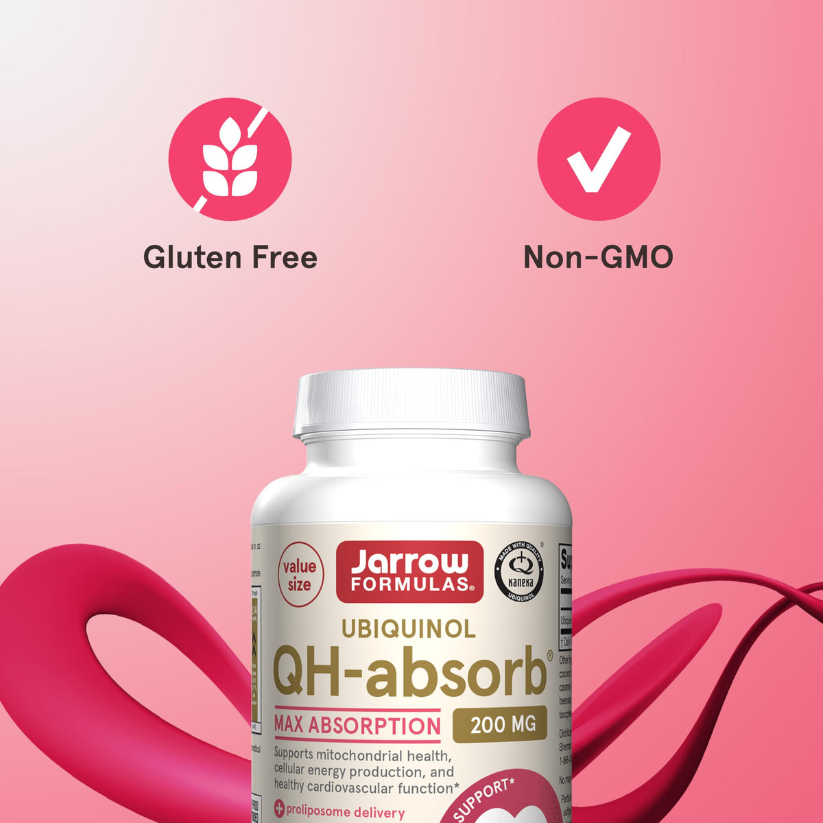 Jarrow Formulas QH-Absorb CoQ10 200mg Ubiquinol - 90 Softgels - image 4