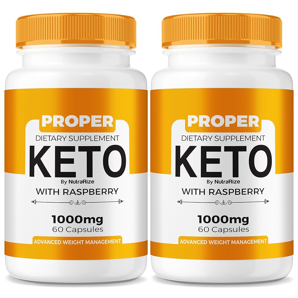 NutraRize Proper Keto ACV Capsules 800MG - 120 Capsules