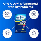 One A Day Men's Pro Edge Multivitamin - 50 Tablets - image 2
