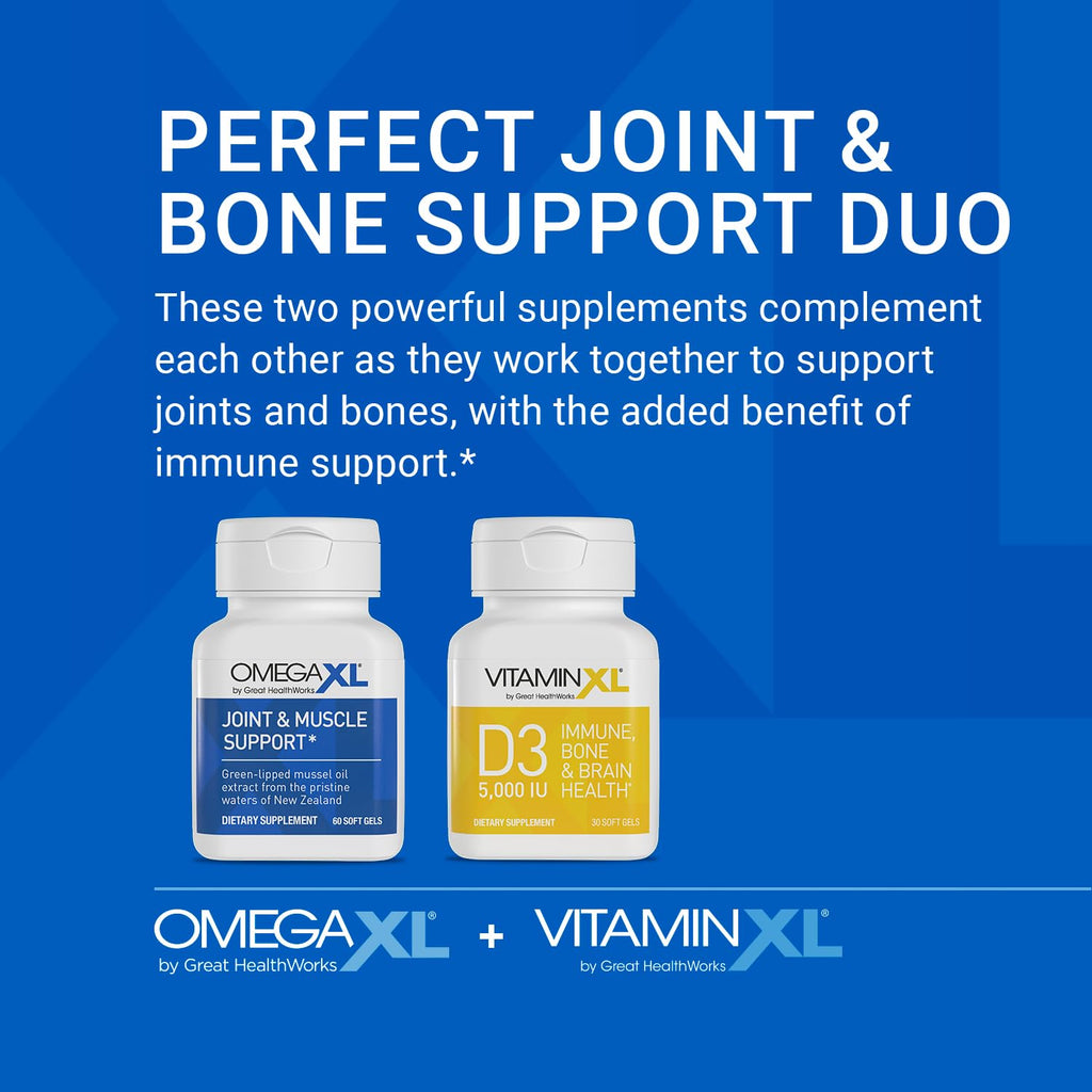 OmegaXL Joint Support with Vitamin D3 5000 IU - 90 Count - image 4