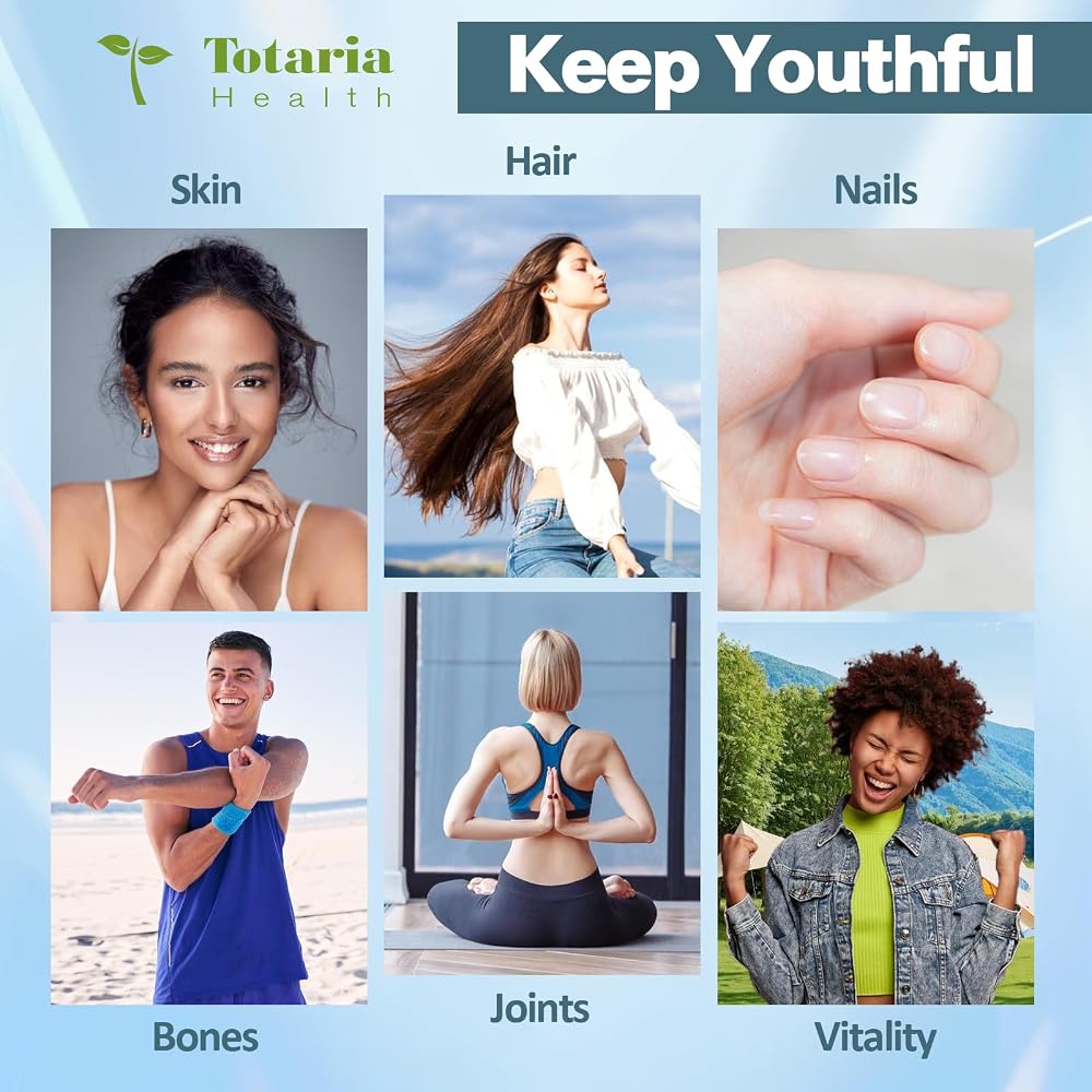 Totaria 18-in-1 Collagen Pro 1500mg Multi-Collagen - 120 Capsules - image 6