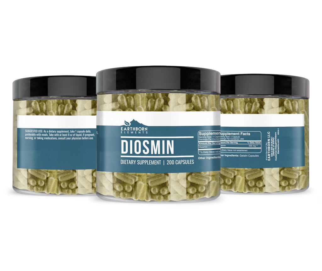 Earthborn Elements Diosmin - 200 Capsules - image 4