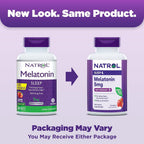 Natrol Melatonin 10mg & 5mg Fast-Dissolve Sleep Support - 400 Tablets - image 6