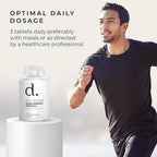 Daily Defense Calcium 1000mg Bone Support Formula - 90 Tablets - image 8