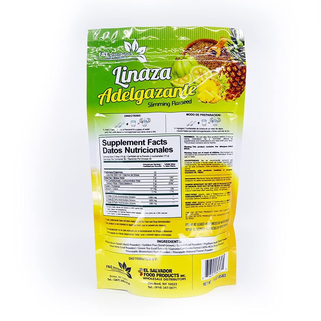 HJZWTS Linaza Flaxseed Powder - 16 oz - image 2