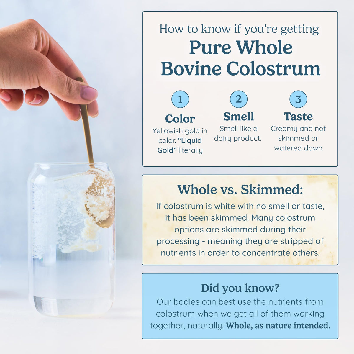 WONDERCOW Colostrum Powder Supplement