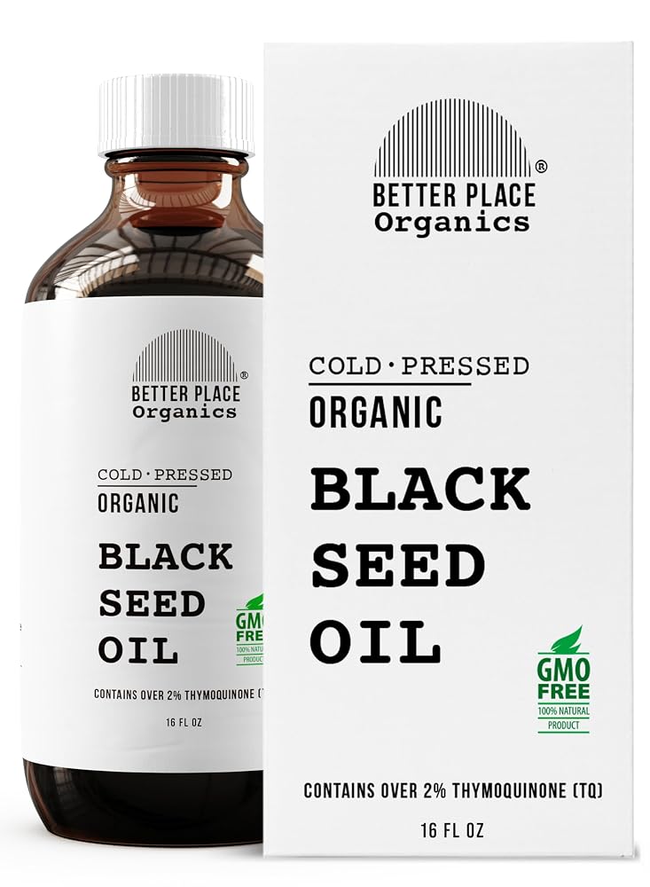 BETTER PLACE ORGANICS Organic Black Seed Oil