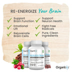 Organixx Ageless Brain Focus & Clarity Supplement - 60 Capsules - image 3