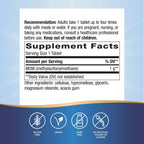 Nature's Way MSM 1000 mg Joint Health Support - 200 Tablets - image 5