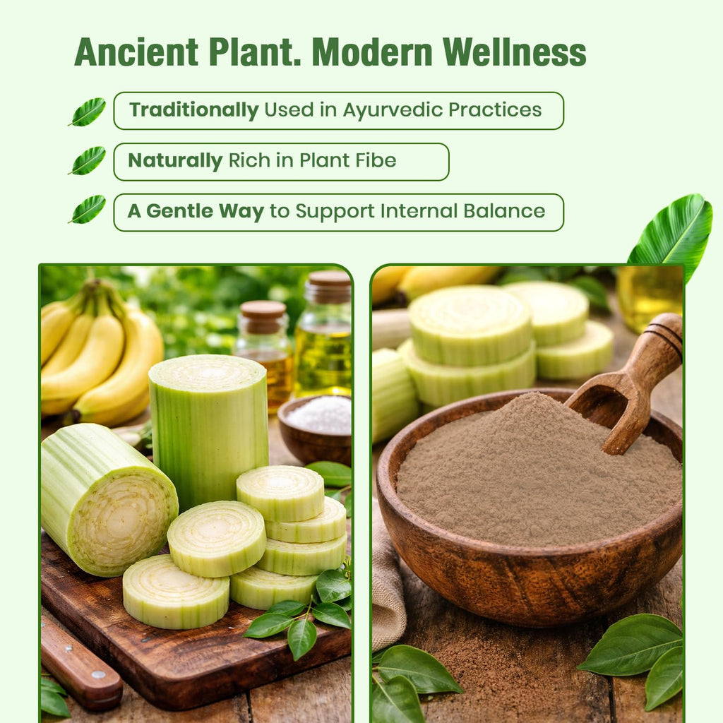Foodherbs Banana Stem Powder - 200g - image 2