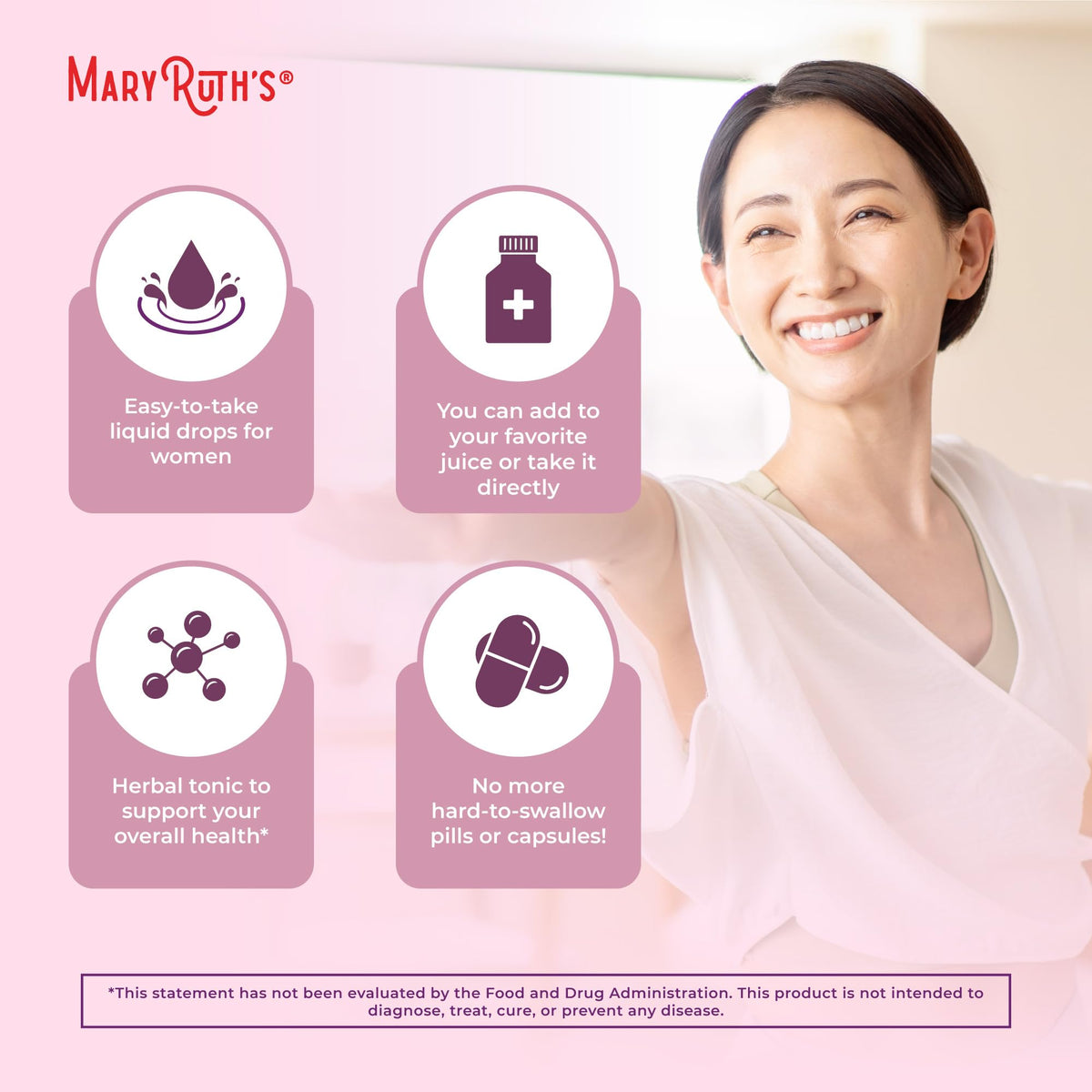 MARYRUTH'S Organic Women's Wellness Menstrual Support Liquid Drops - 1 oz - image 6