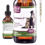PetAlive EaseSure-S Herbal Nervous System Support for Pets - 2 Fl Oz