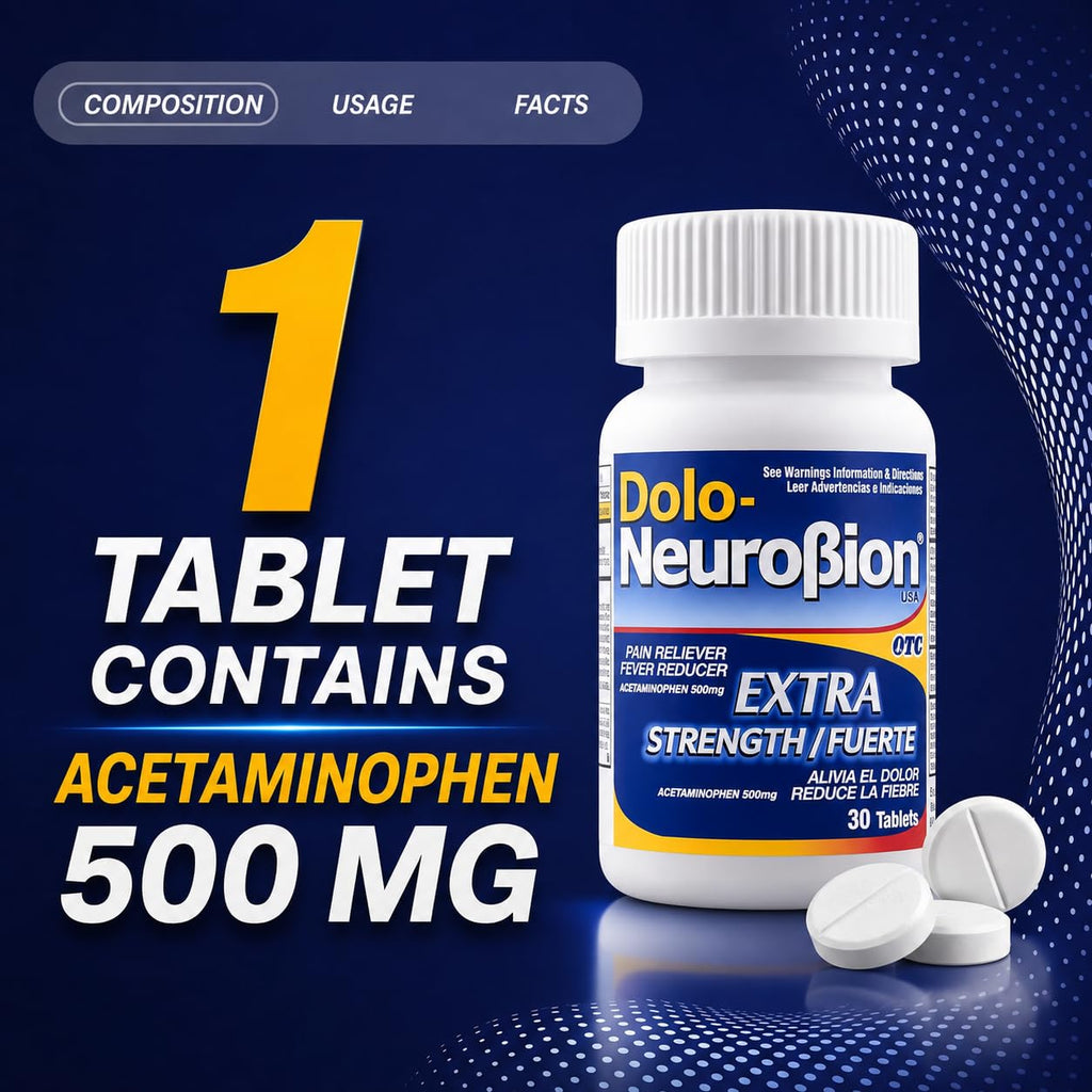 Neurobion Dolo B Complex Tablets - 30 Tablets - image 3
