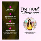 HUM Hair Strong Strawberry Gummies for Hair Growth Support - 60 Count - image 8