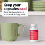 Amazon Basics Iron 18mg for Energy Support - 195 Capsules - image 4