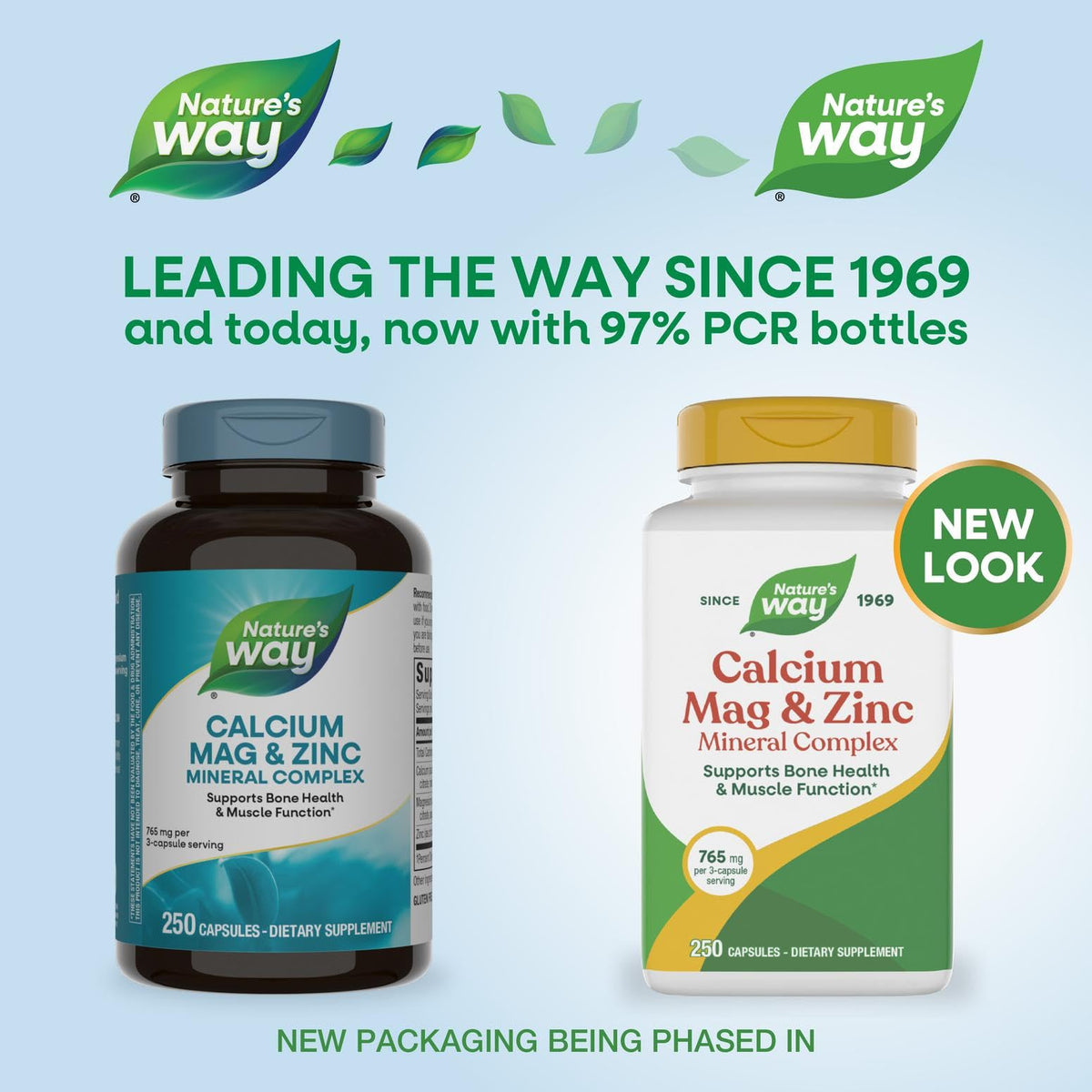 Nature's Way Calcium Magnesium & Zinc Mineral Complex