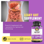 Ancient Bliss L-Glutamine Capsules for Gut Support - 60 Capsules - image 2