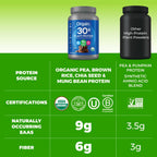 Orgain Organic 30g Vegan Plant Protein Powder