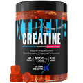 UltraHealthX Creatine Monohydrate Gummies Mixed Berry - 120 Count