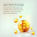 Allergy Research Group Super B Vitamins Complex - 120 Capsules - image 4