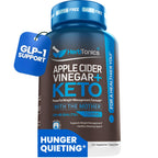 Herbtonics Apple Cider Vinegar + Keto BHB Capsules - 120 Count