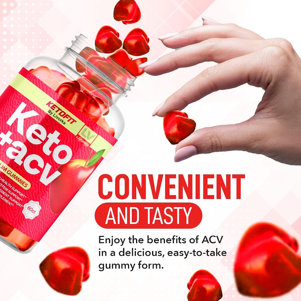 LIVORKA Ketofit ACV Keto Gummies - 120 Count (2 Pack) - image 5
