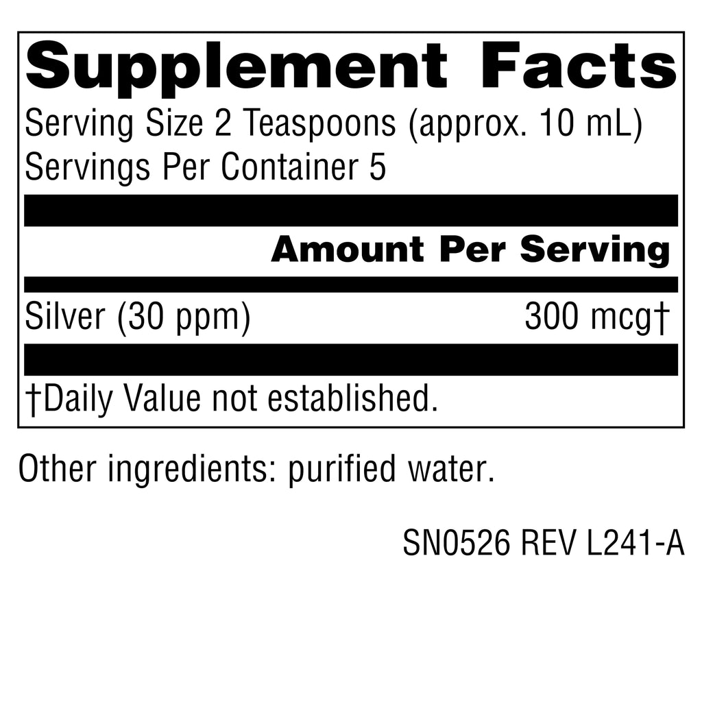 Source Naturals Wellness Colloidal Silver - 2 Fl Oz - image 2
