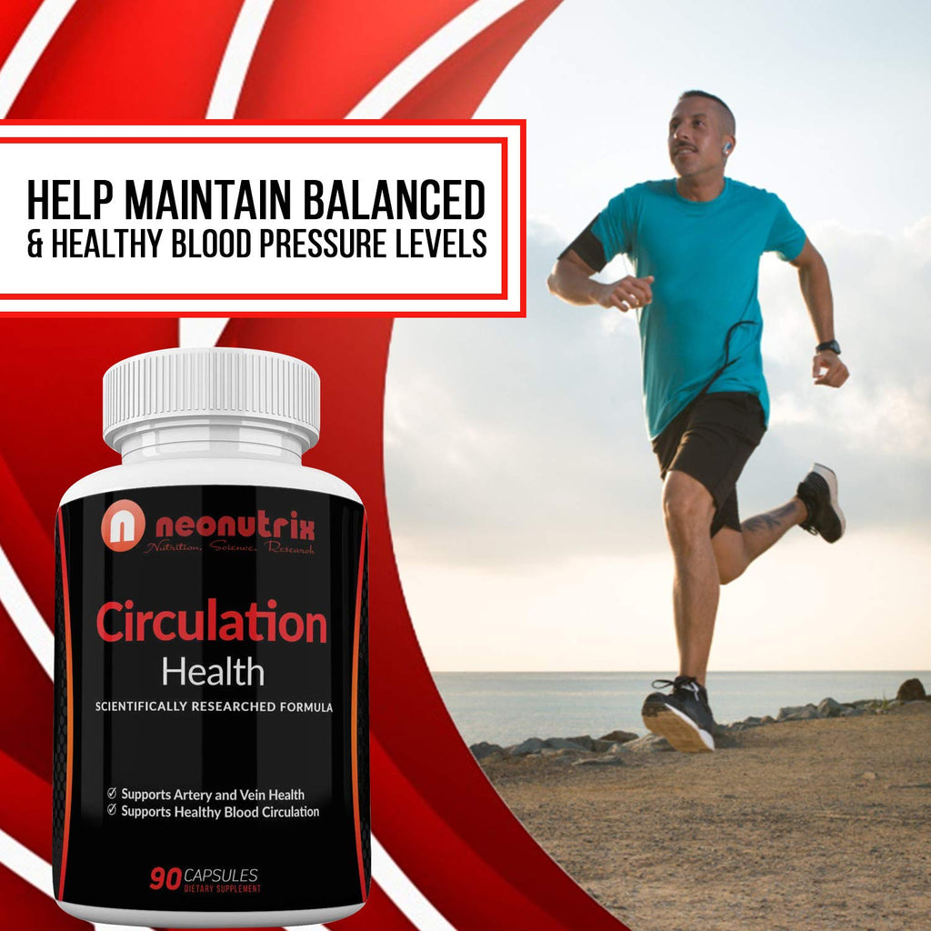 Neonutrix Blood Circulation Supplement L-Arginine & Hawthorn - 90 Capsules - image 2