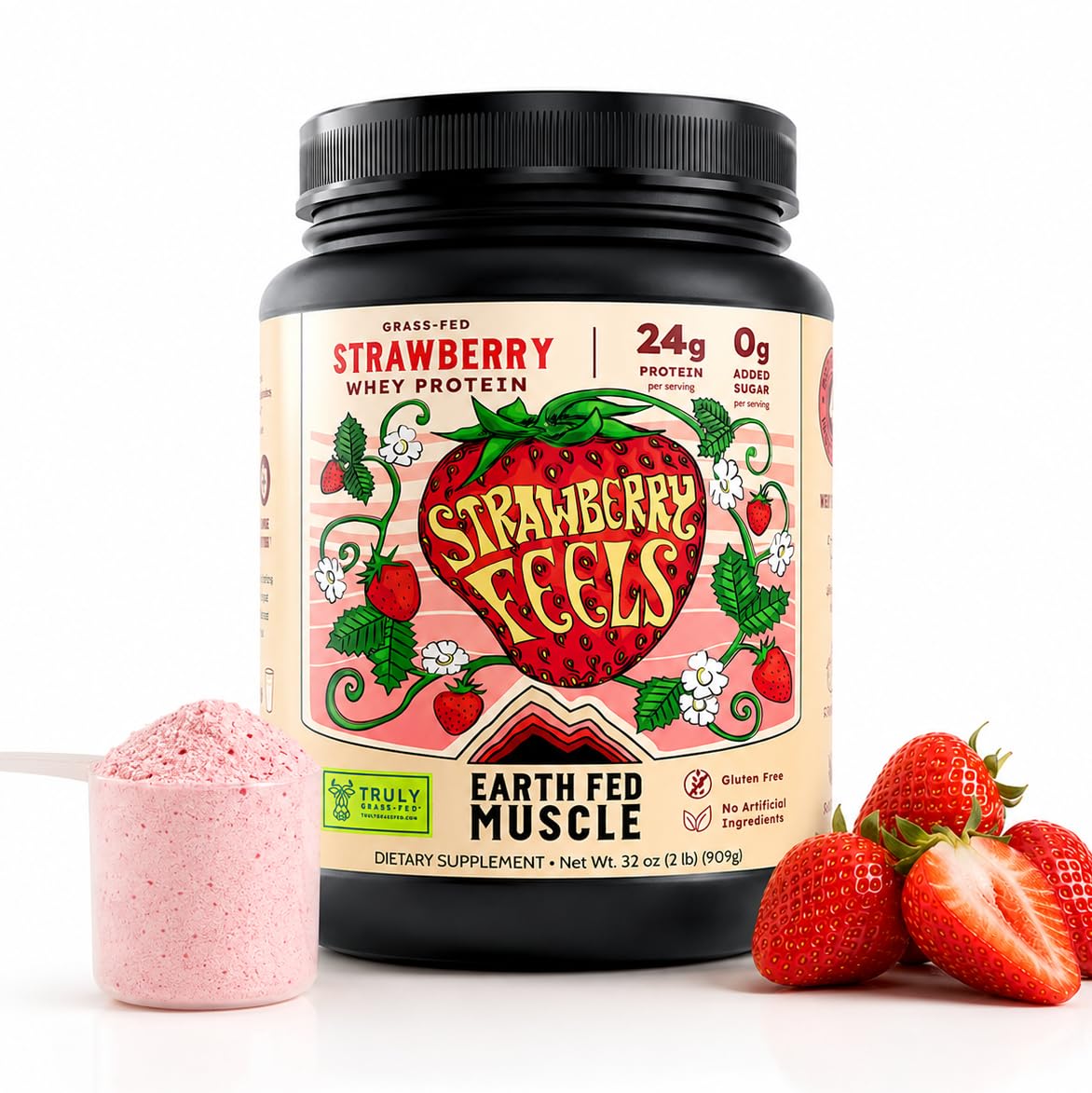 Earth Fed Muscle Whey Protein Isolate