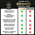 Grevol Pure Himalayan Shilajit Gummies: Gold Grade Shilajit Riched