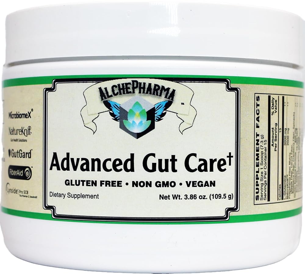 AlchePharma Advanced Gut Care Dietary Supplement