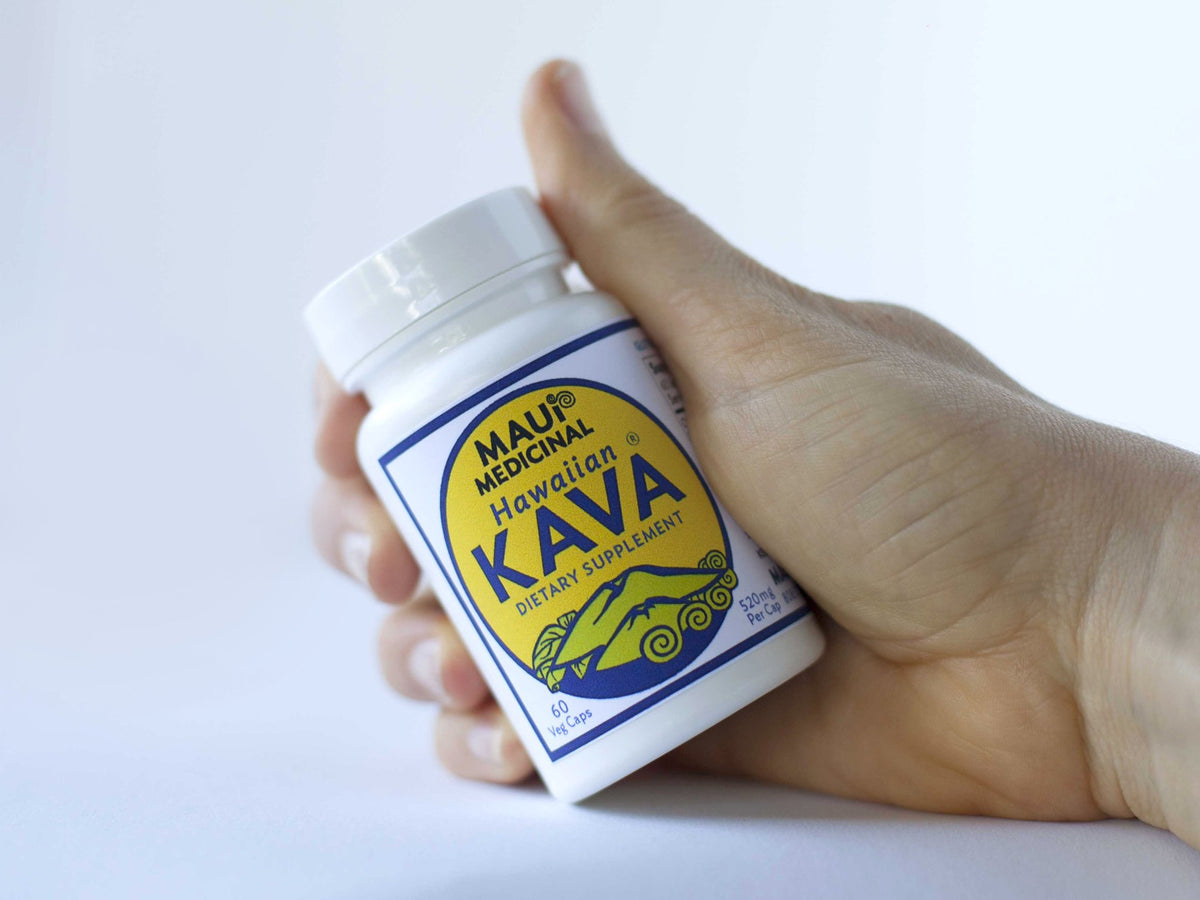 Maui Medicinal Herbs Hawaiian Kava Root 520mg - 60 Vegetarian Capsules - image 4