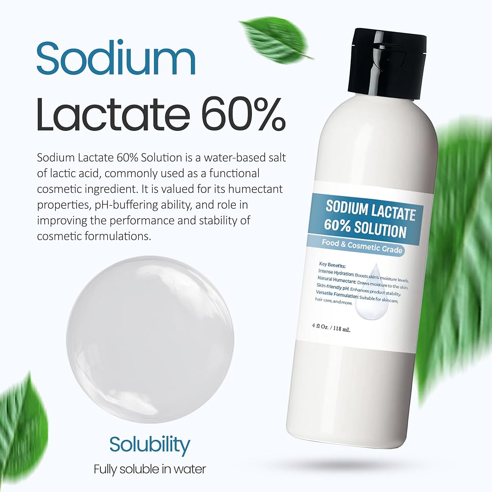 Talsen Chemicals Sodium Lactate 60% Liquid - 16 Fl Oz - image 2
