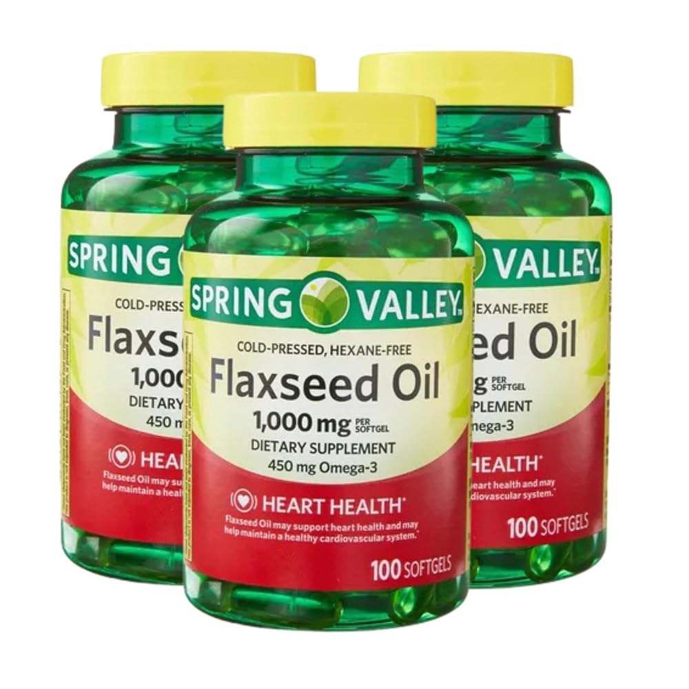Unique Bundle Store Flaxseed Oil 1000mg
