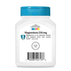 21st Century Magnesium 250 mg Tablets - 110 Count - image 2