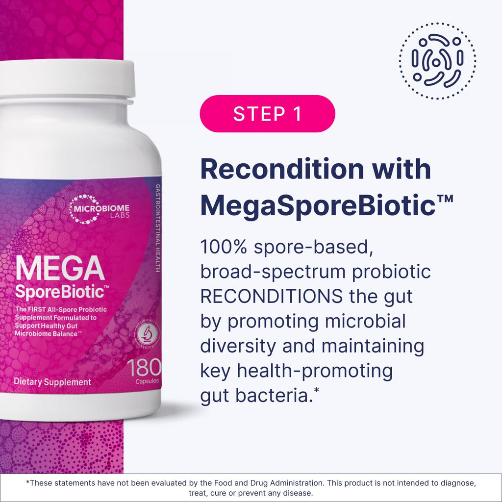Microbiome Labs Total Gut Restoration Kit (Powder) - 3-Product Gut - image 4