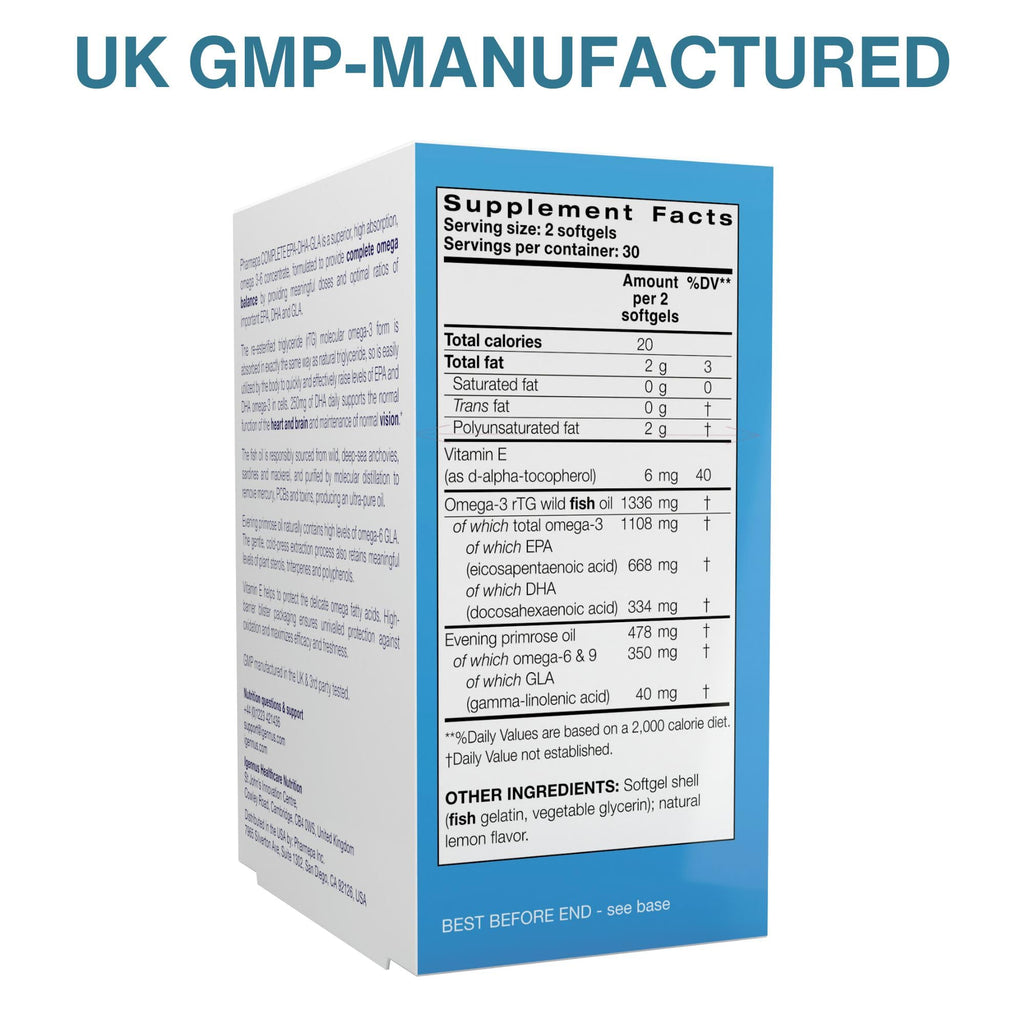 Igennus Pharmepa RTG Omega-3 EPA DHA 1000mg - 360 Softgels - image 6