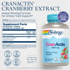 Solaray Cranactin Cranberry Extract - 180 Vegetarian Capsules - image 2