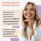 NewLife Naturals ESoothe Vitamin E Suppositories for Women - 48 Count - image 2