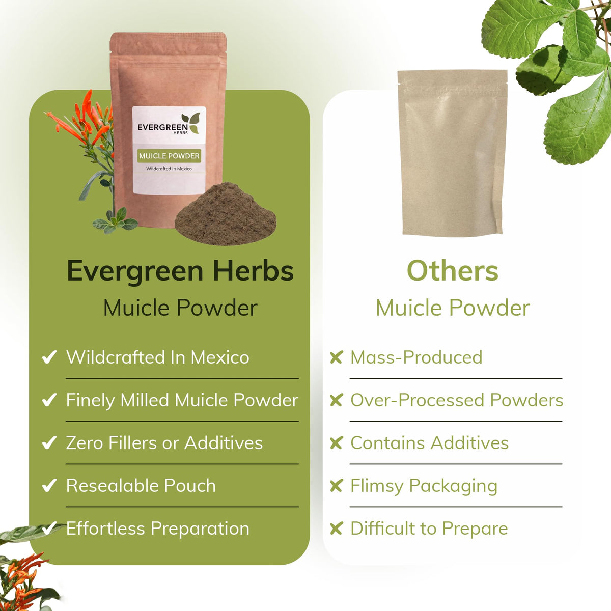 Evergreen Herbs Muicle Powder - 160 oz Resealable Pouch - image 6