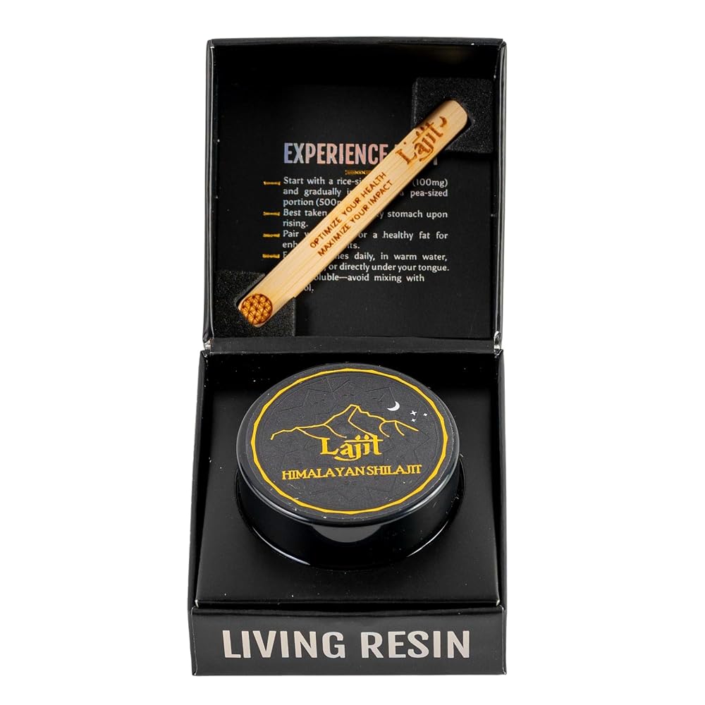 Lajit Gold Grade Himalayan Shilajit Resin - 20g