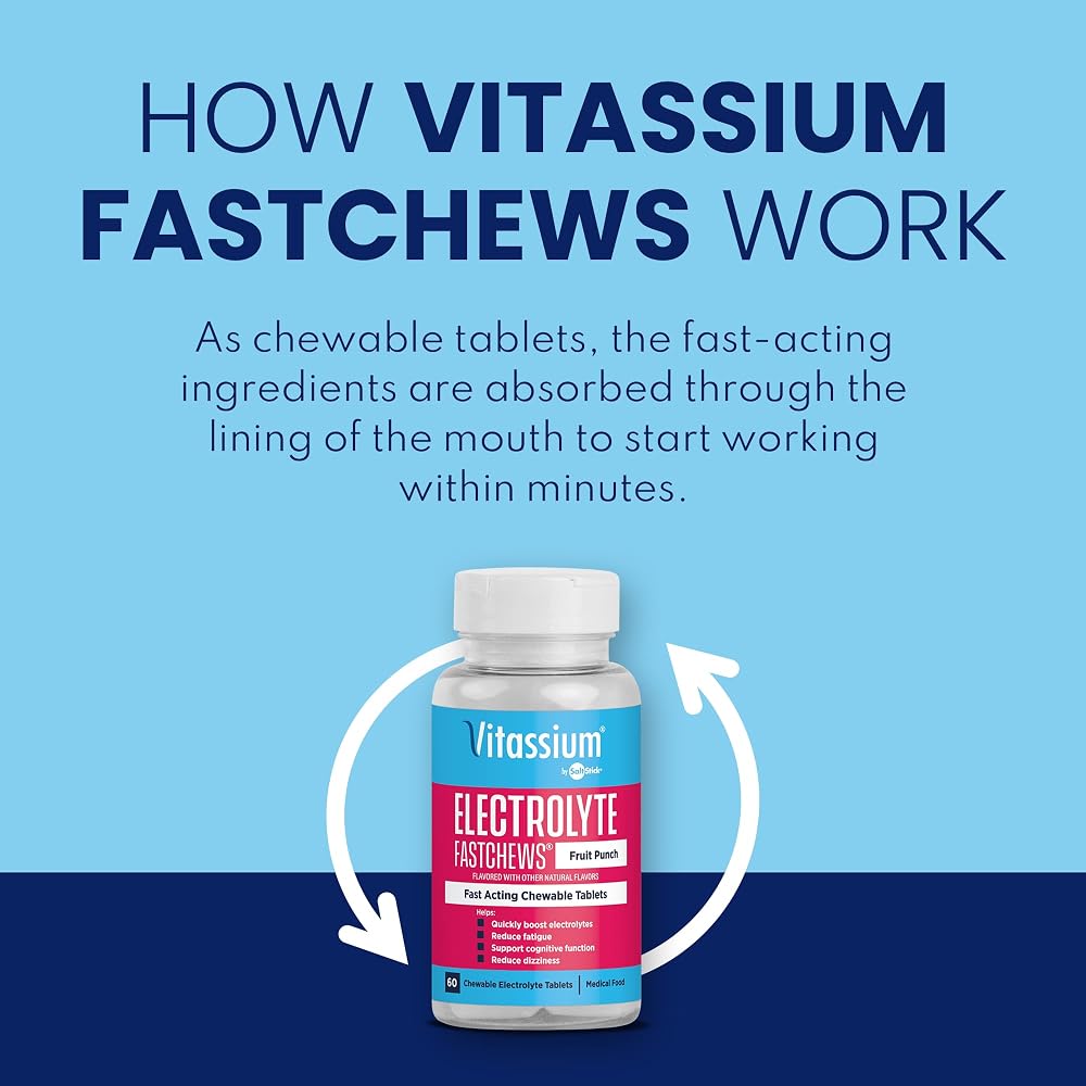 Vitassium FastChews Electrolyte Tablets Variation