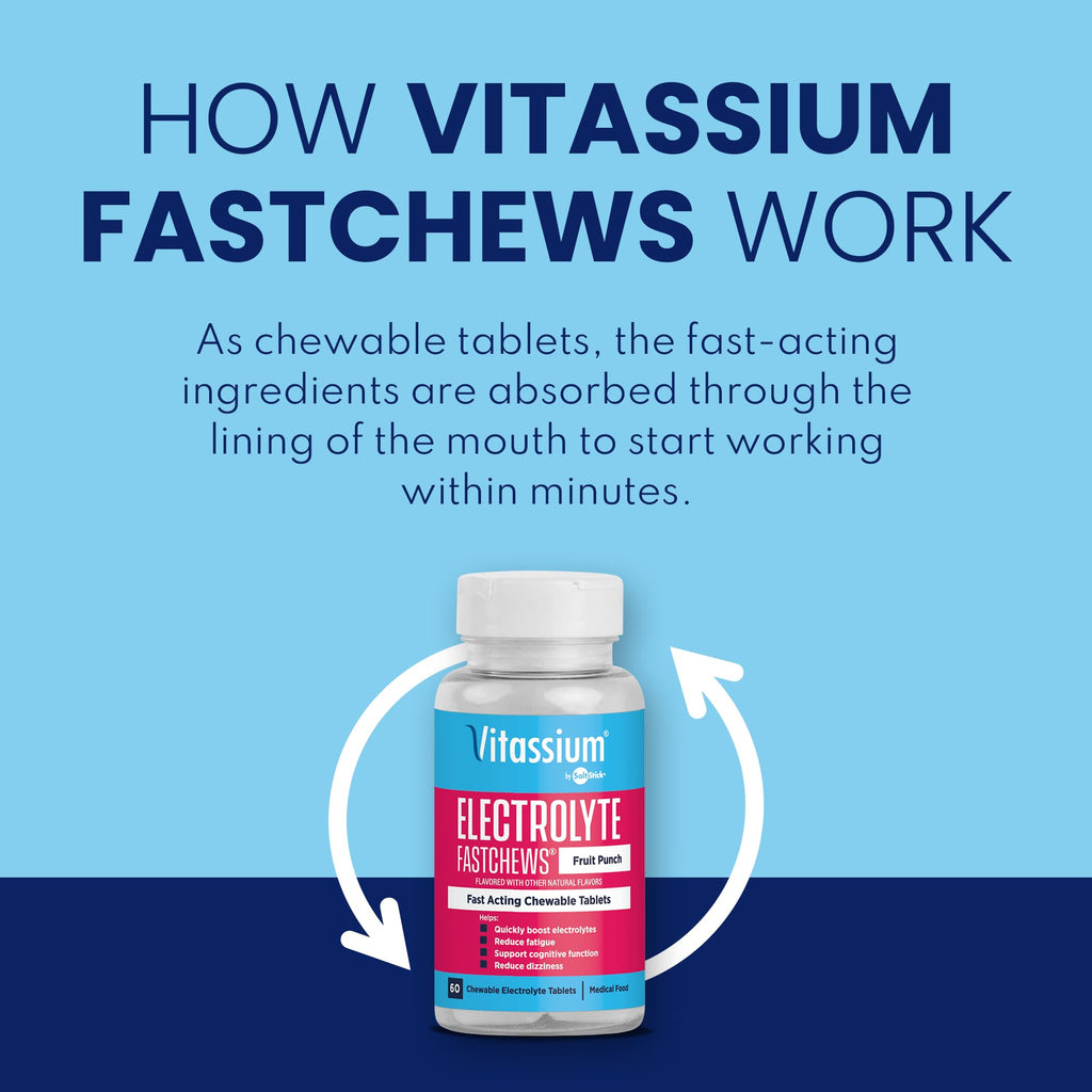 Vitassium FastChews Electrolyte Tablets Variation