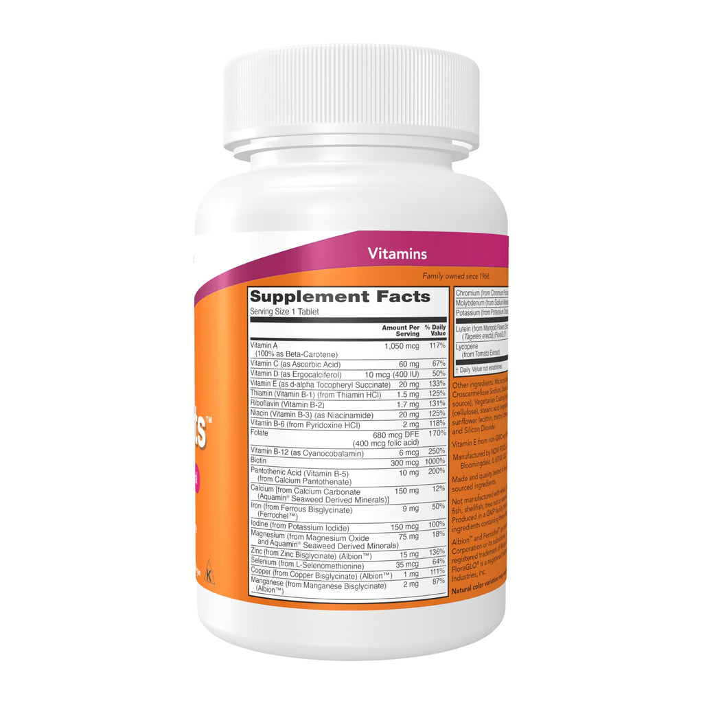 Now Supplements, Daily Vits™, One Tablet Daily with Lutein & Lycopene