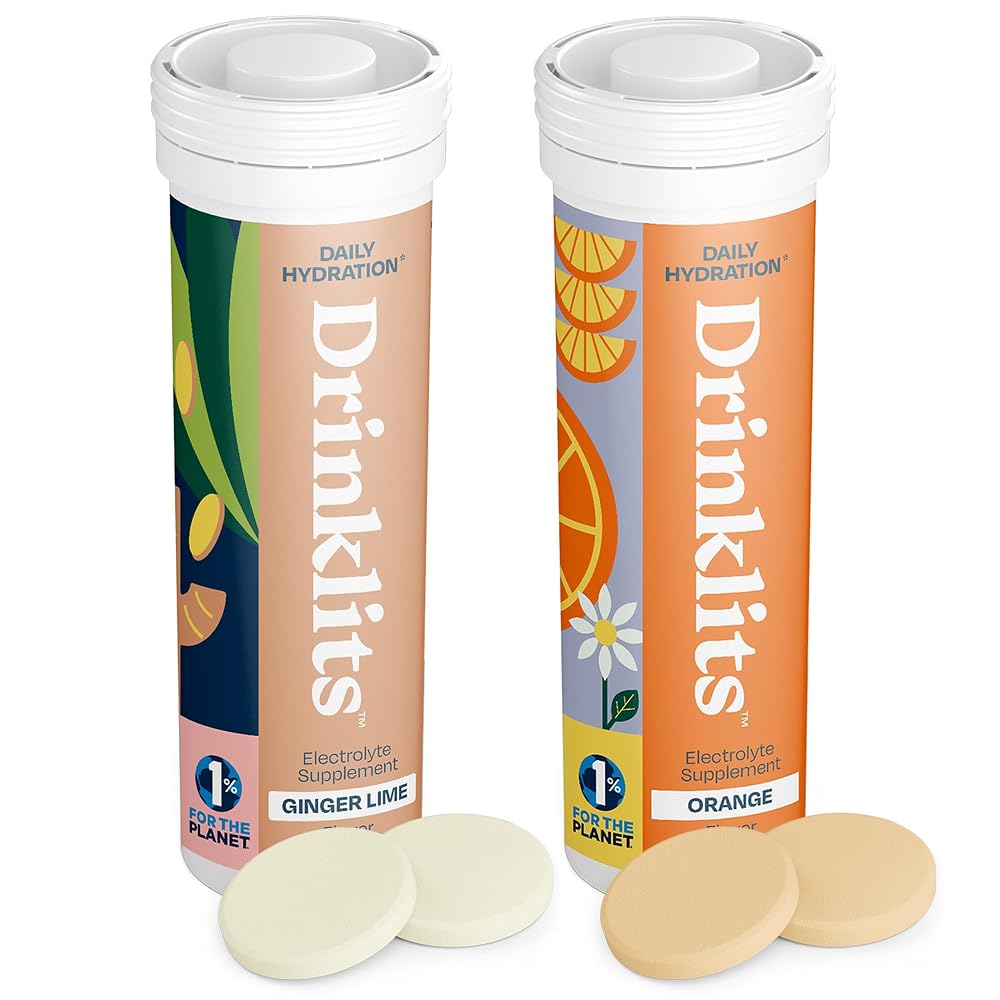 Drinklits Hydration Tablets Electrolytes & Vitamins - 20 Count