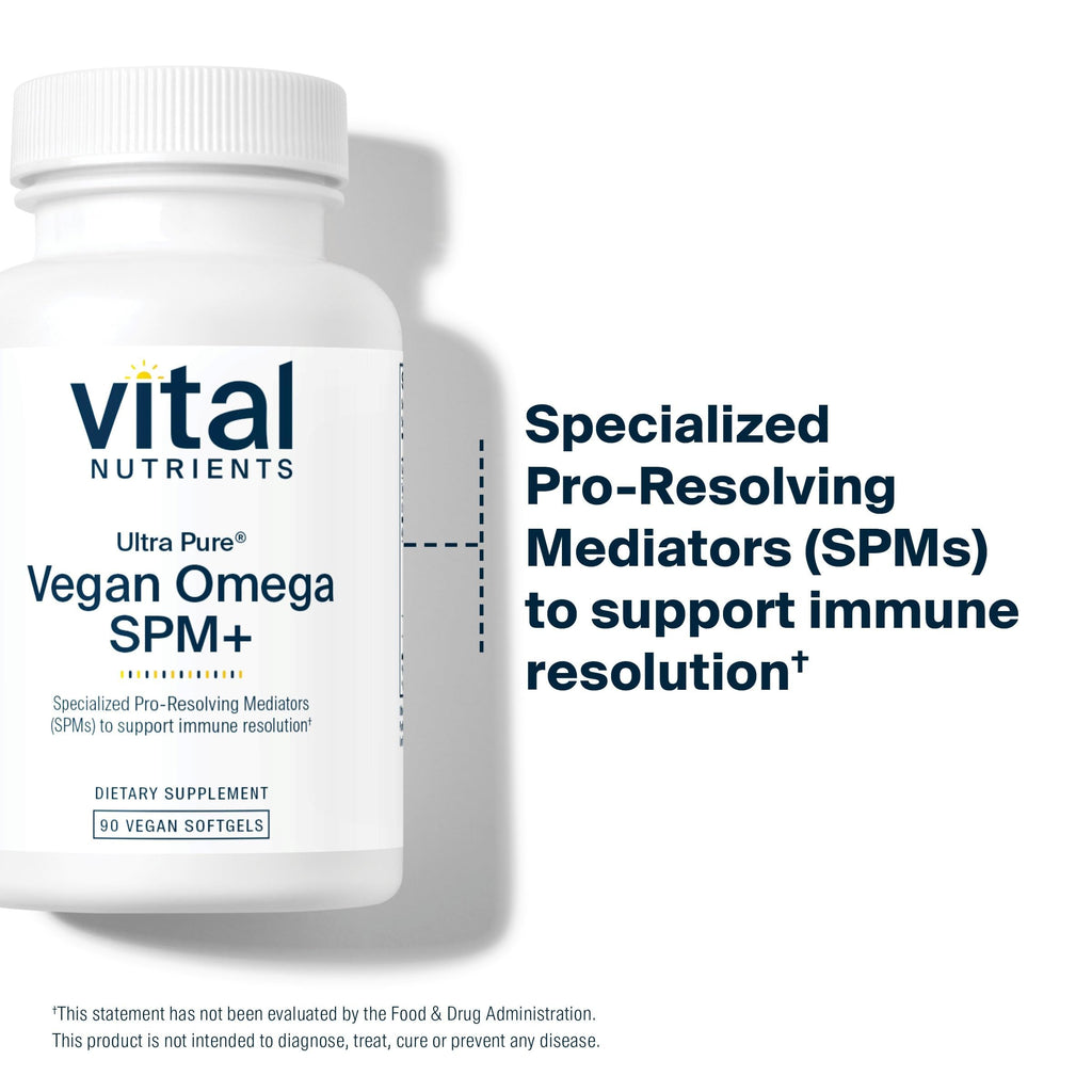 Vital Nutrients Ultra Pure Vegan Omega SPM+ - 90 Softgels - image 3